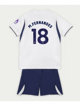 Tottenham Hotspur Mateus Fernandes #18 Replika Hemmakläder Barn 2026-27 Kortärmad (+ byxor)